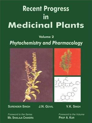 cover image of Recent Progress in Medicinal Plants (Phytochemistry and Pharmacology)